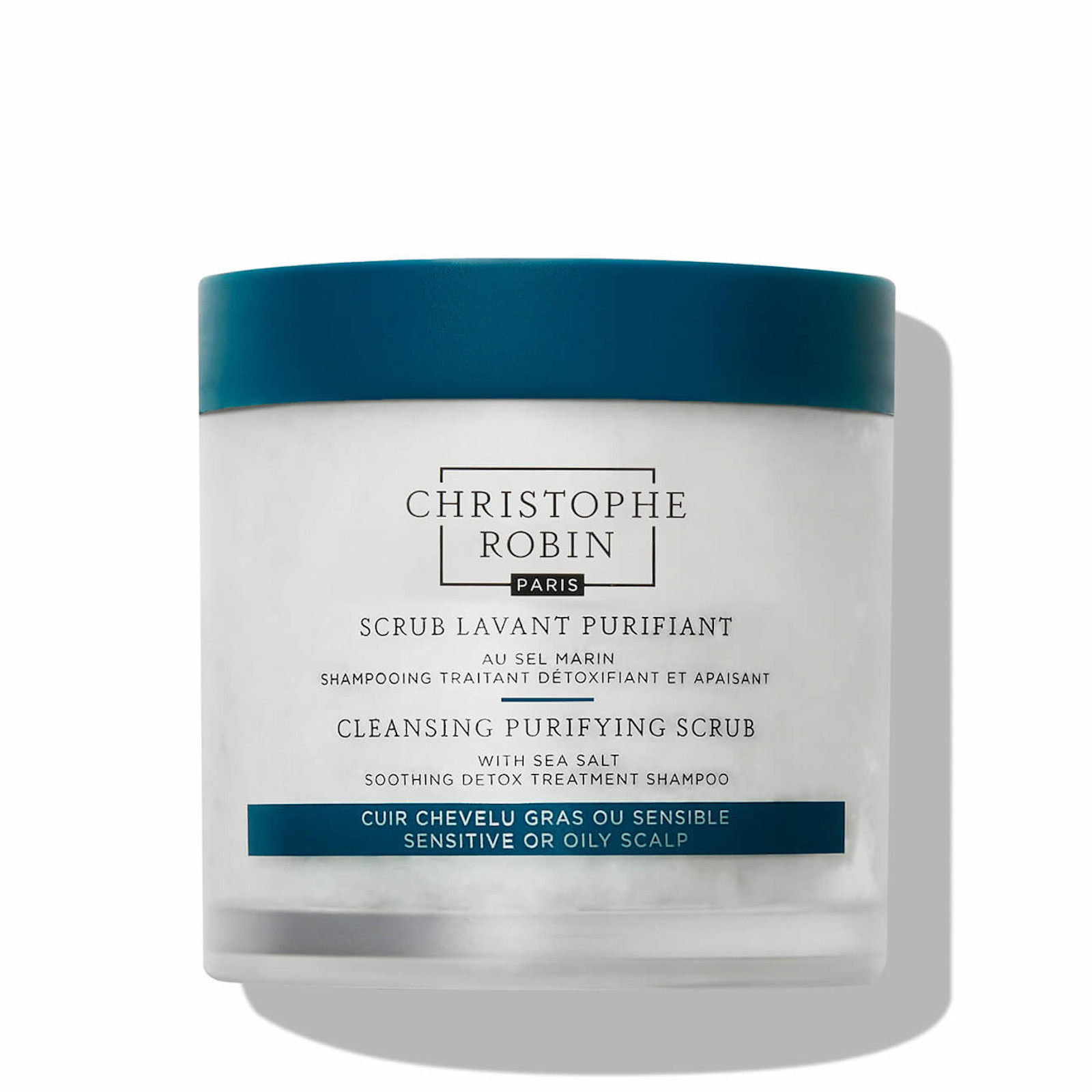 Christophe Robin Cleansing Purifying Scrub with Sea Salt 250ml | Look Fantastic (UK)