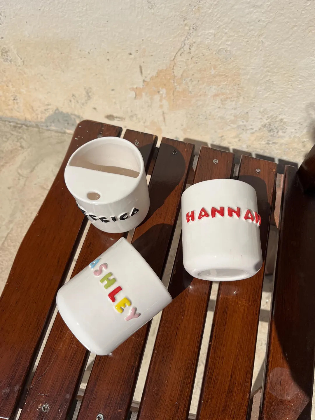 Custom Desing Name Travel Tumbler, Ceramic Handmade To-go Cup, Unique Personalized Coffee Mug, Cr... | Etsy (US)