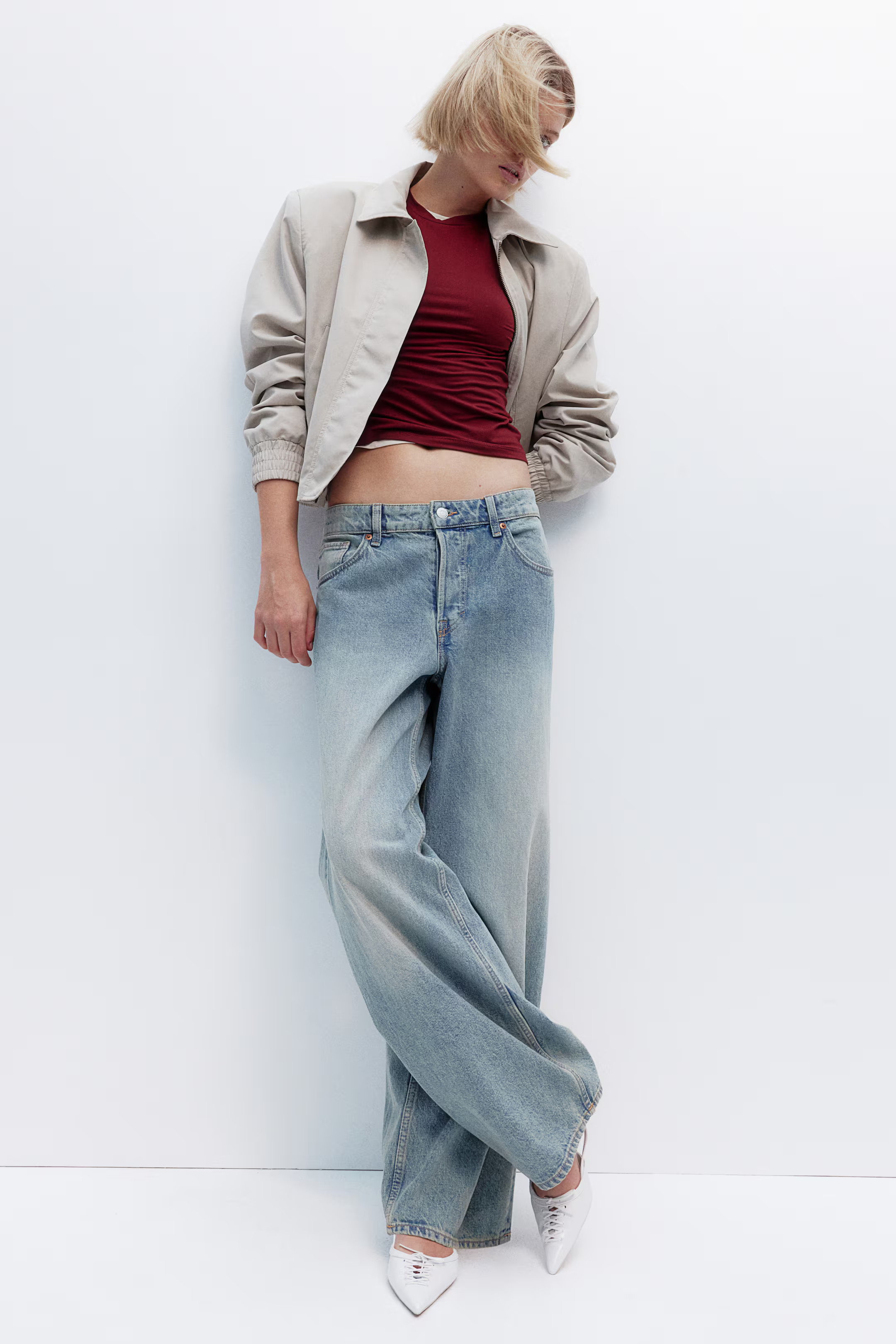 Fitted T-shirt | H&M (US + CA)