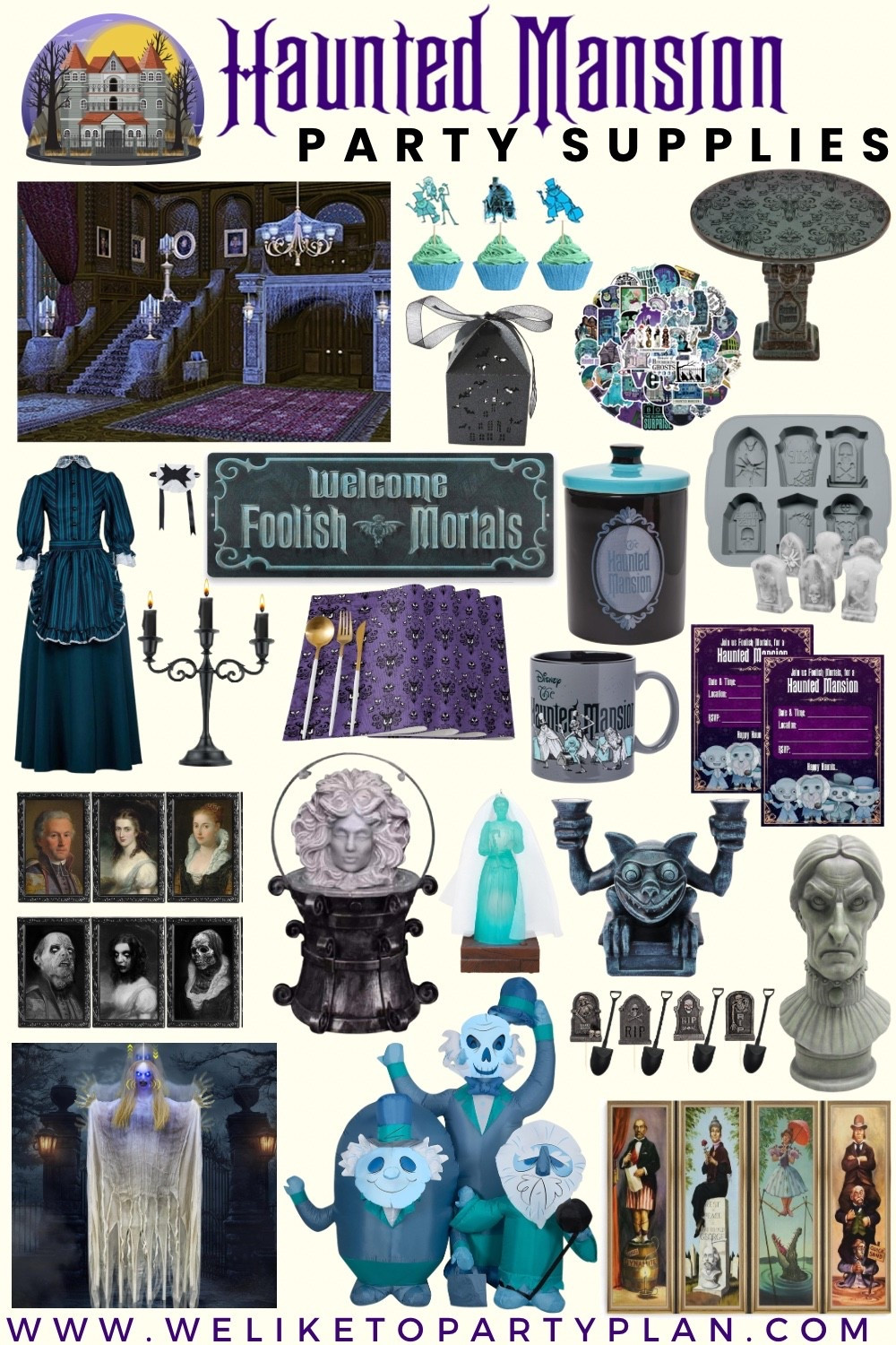 Haunted Mansion Party Supplies 

Shop Now | Amazon | Halloween 


#LTKHalloween #LTKParties