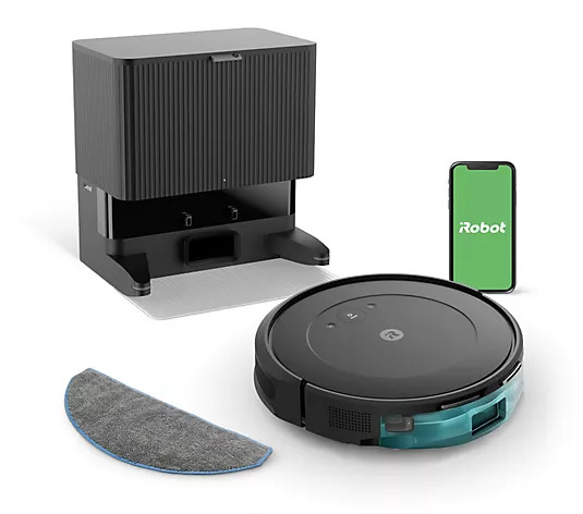 iRobot Roomba 2-in-1 Vacuum & Mop Combo Essential Robot with Auto Empty | QVC