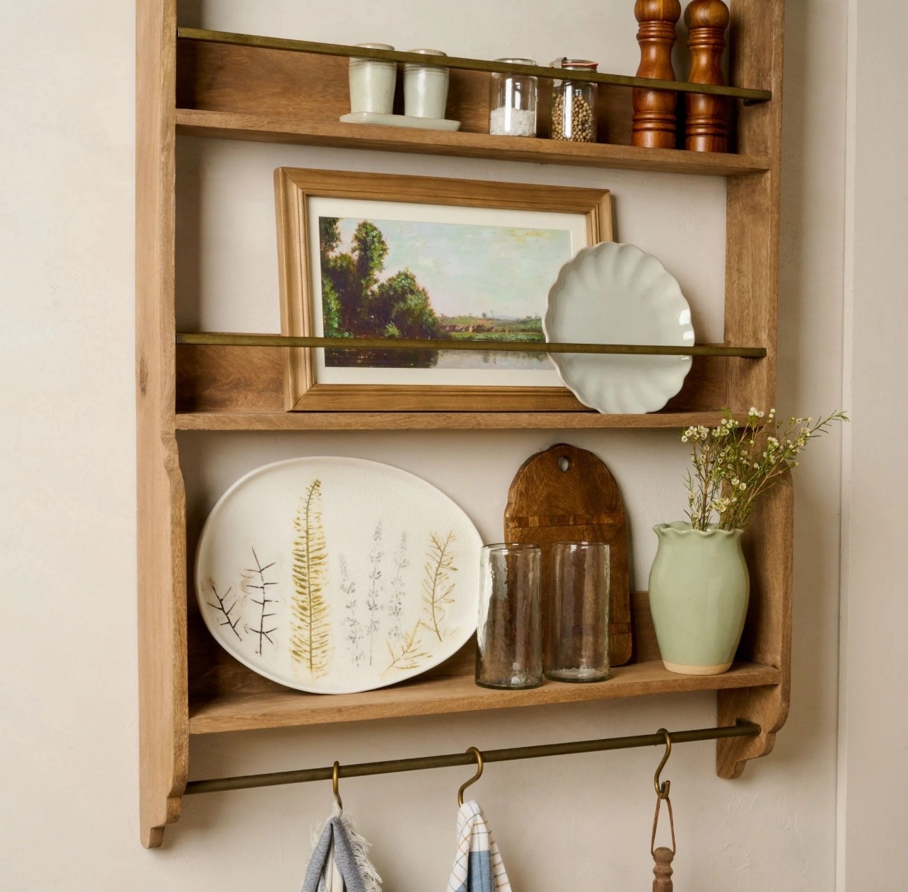 Love this gorgeous plate rack 
Magnolia 
Wood and Brass

#LTKHome #LTKHoliday #LTKStyleTip