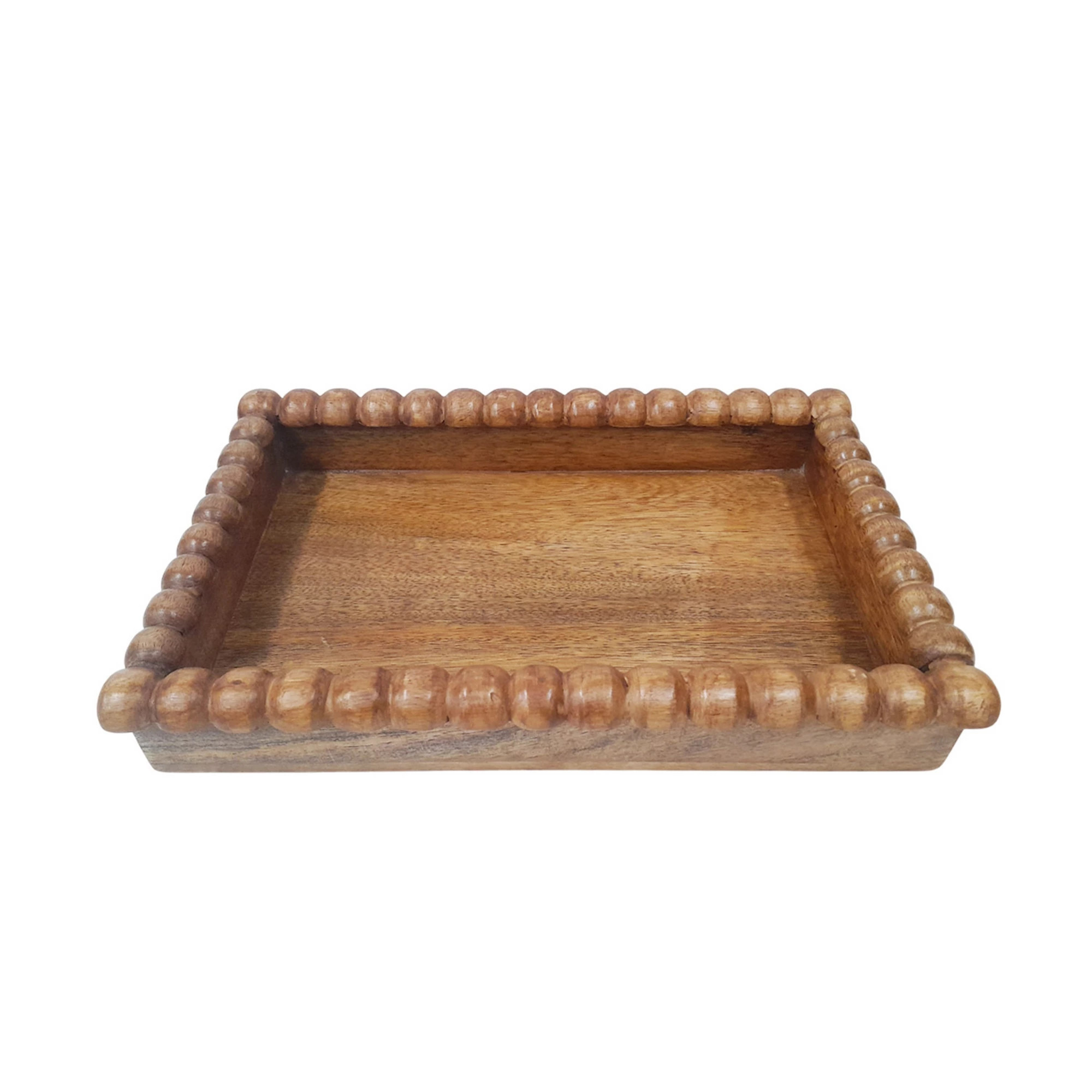 Everyday Decor Rounded Wood Bowl Table Decor | Kohl's