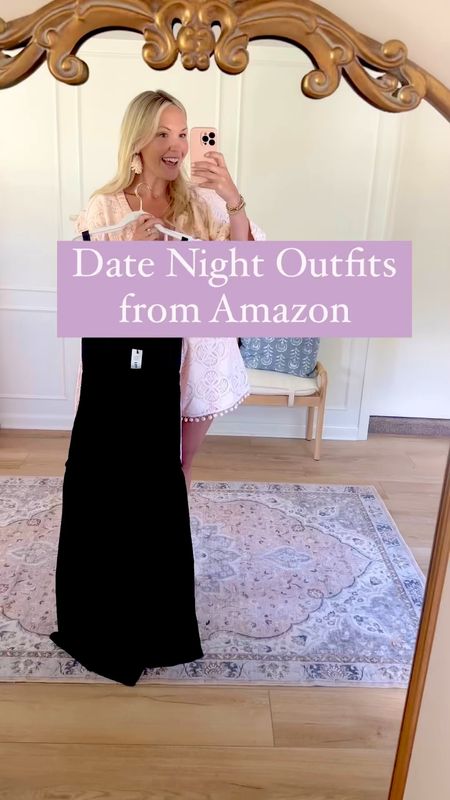 Date night outfits from Amazon! I’m wearing a med in all. Summer dresses, summer outfit, vacation 

#LTKSeasonal #LTKMidsize #LTKStyleTip