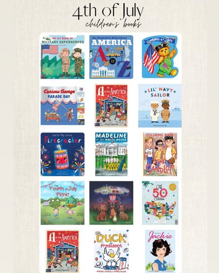 Children’s 4th of July books // Fourth of July // USA // America // Americana // Summer // Reading // Red White and Blue // 

#LTKFind #LTKkids #LTKhome