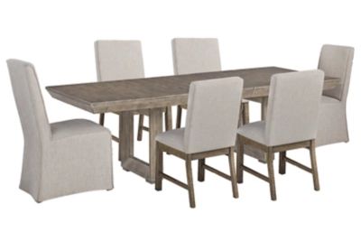 Langford Dining Table and 6 Chairs Set | Ashley Homestore