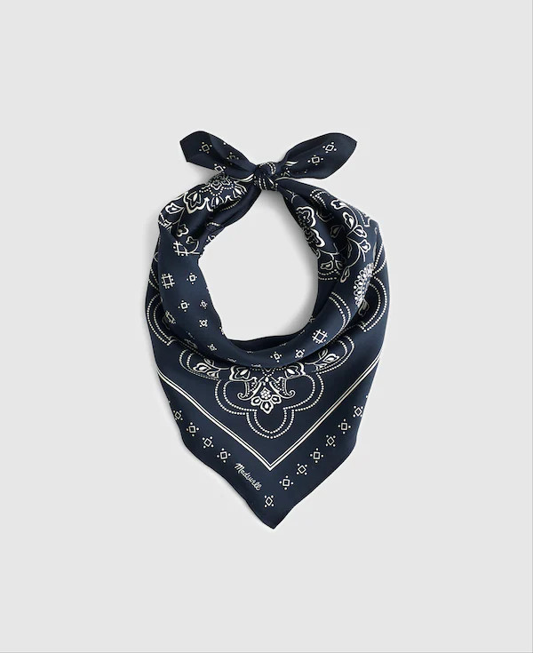 Medium Silk Bandana | Madewell