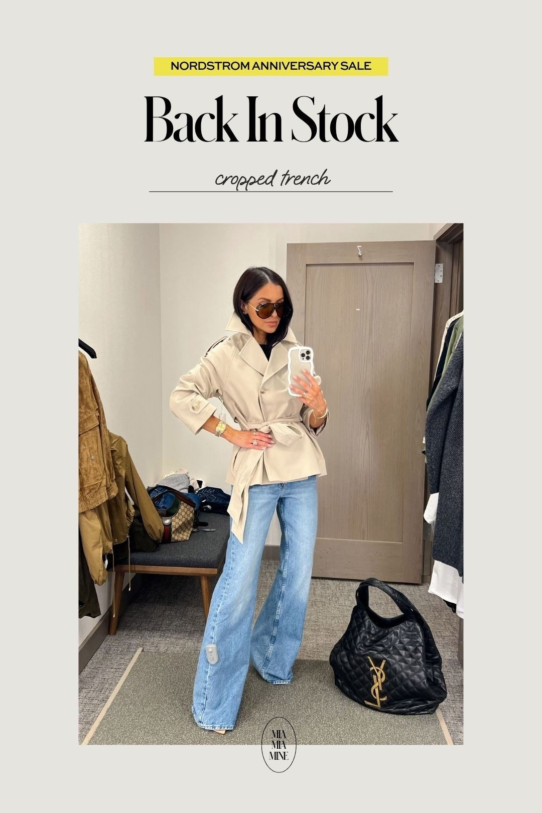NSALE best sellers back in stock
Nordstrom sale cropped trench restocked 
#nordstromas @nordstrom #nsale

#LTKSaleAlert #LTKOver40 #LTKmomlife