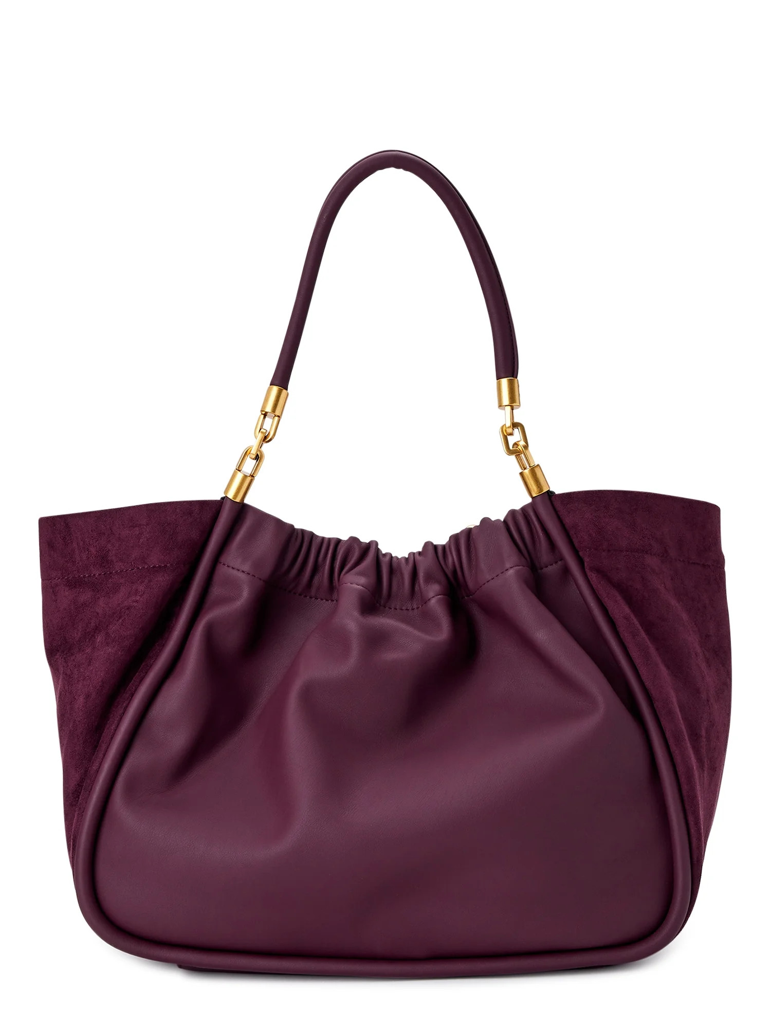Scoop Women's Sueded Tote Bag Purple | Walmart (US)