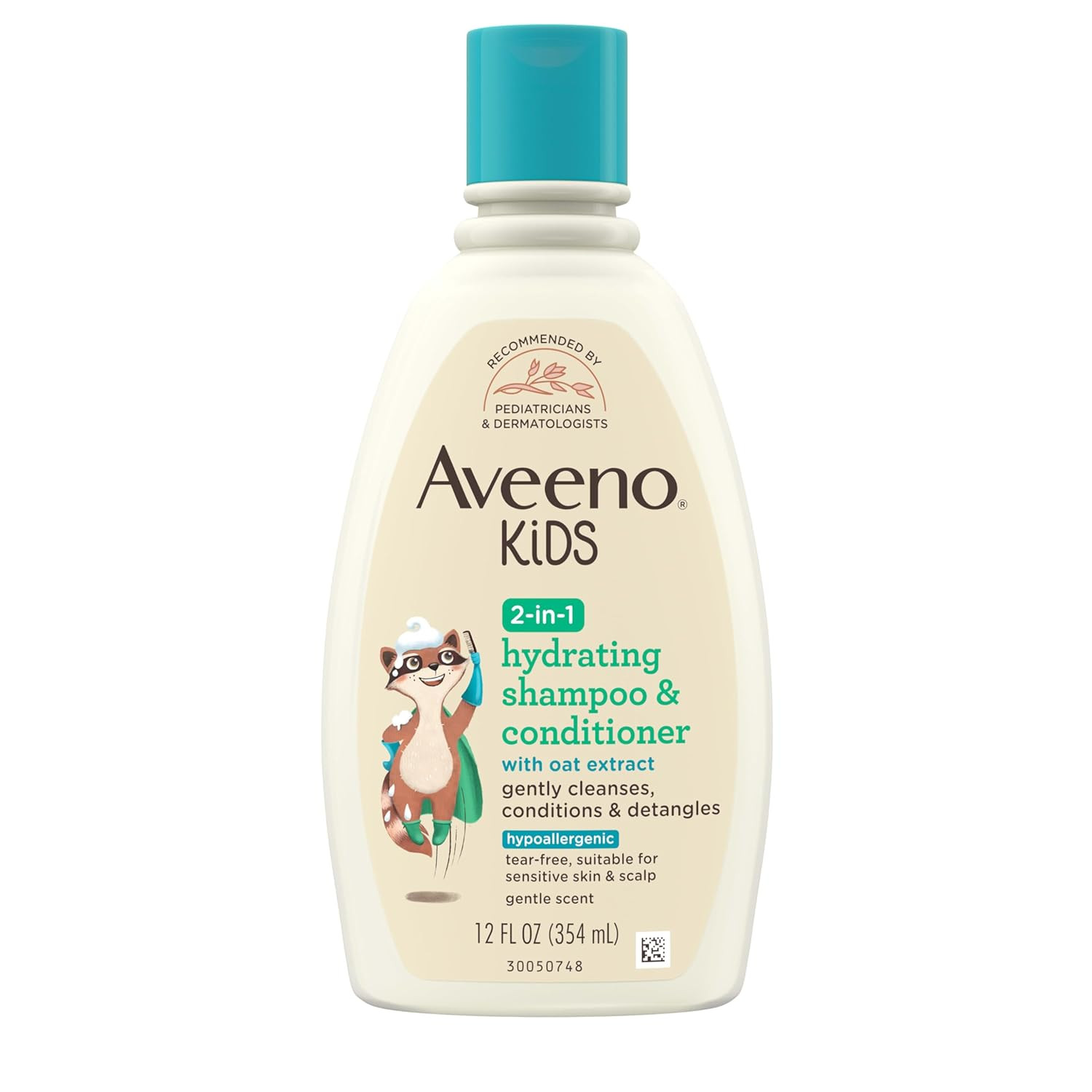 Aveeno Kids 2-in-1 Hydrating Shampoo & Conditioner, Gently Cleanses, Conditions & Detangles Kids ... | Amazon (US)