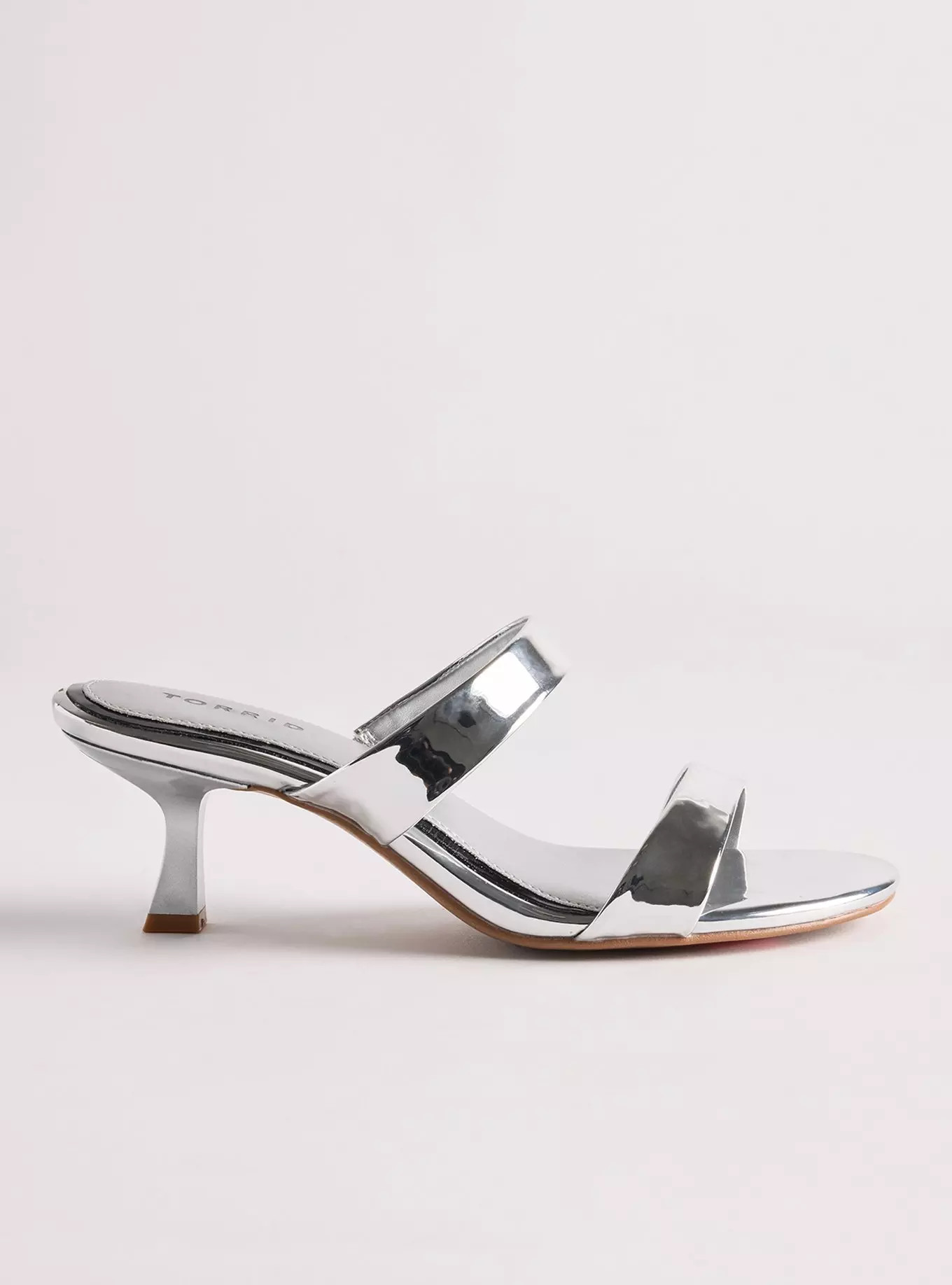 Double Strap Heeled Sandal (WW) | Torrid (US & Canada)