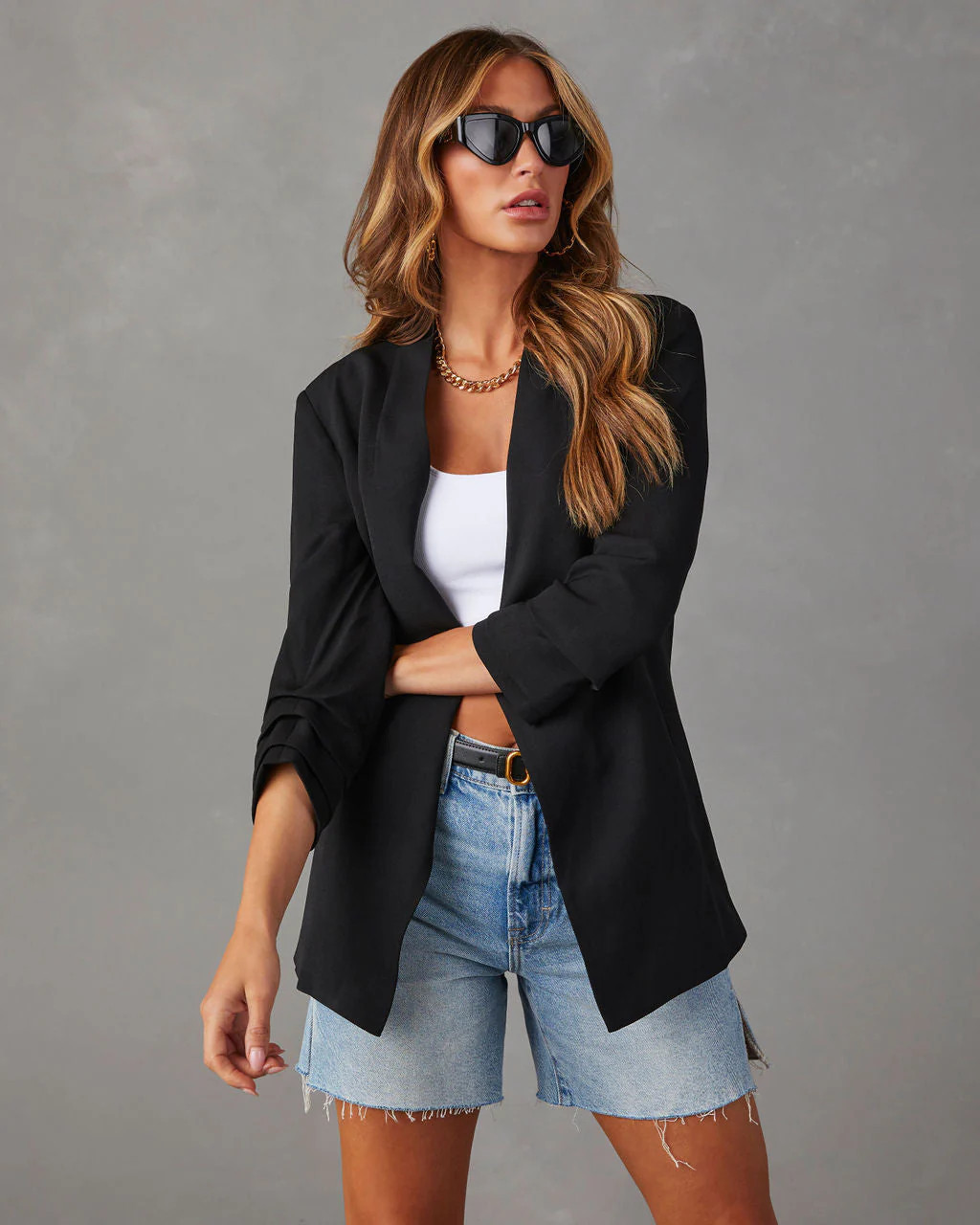 Uptown Girl Pocketed Blazer | VICI