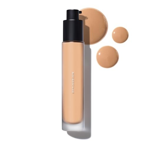MAKE Beauty Skin Tint – Sheer to Medium Coverage with a Natural Radiant Finish. Lightweight, Smoothing Formula with Niacinamide and Adenosine. Diffusion Dew – 03 Beige | Amazon (US)