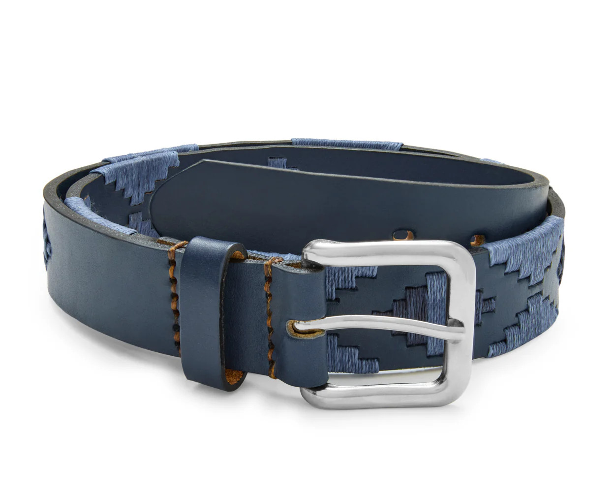 The Barker Belt: Navy/Slate/Navy | Holderness & Bourne