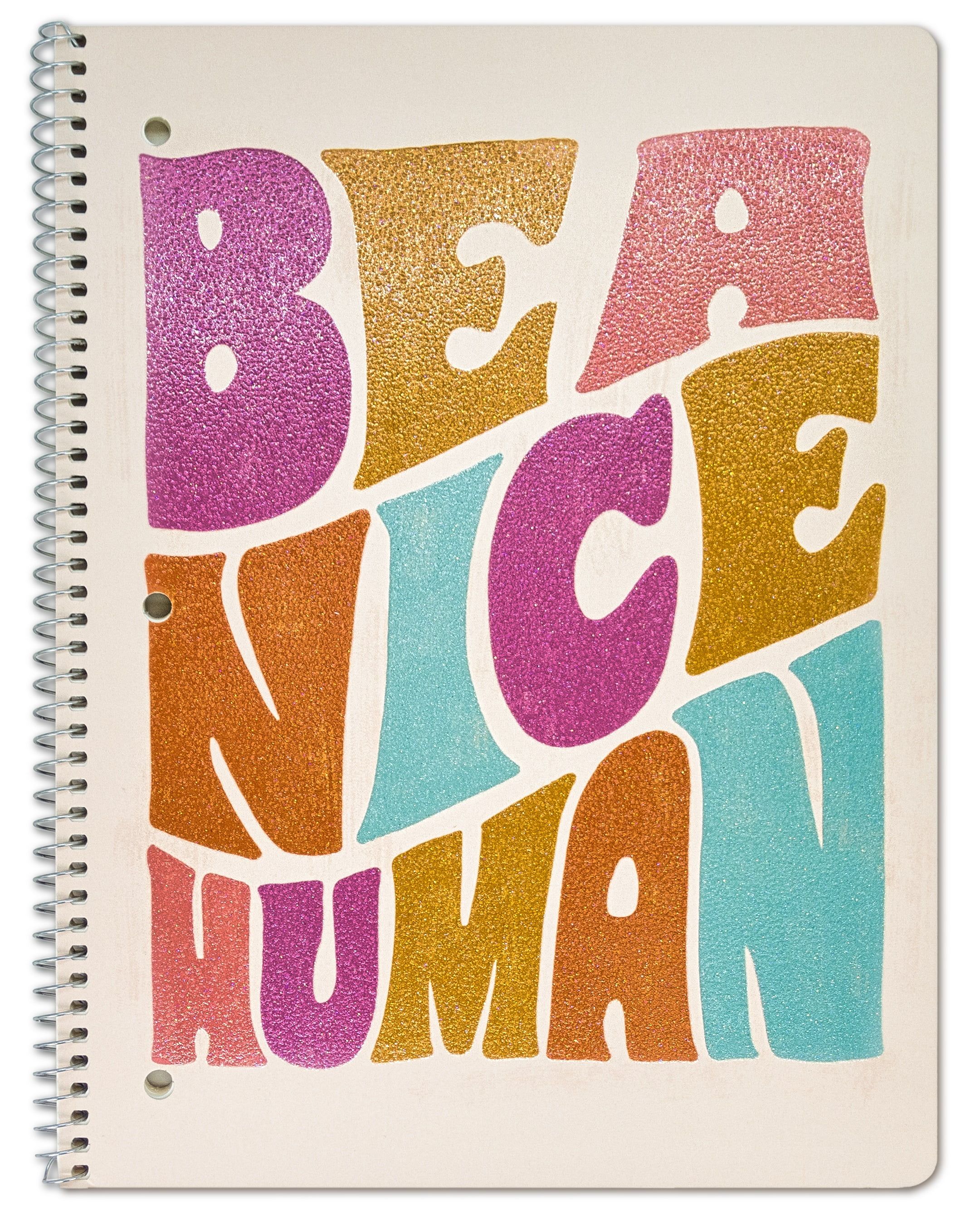 Class Act Stationery 1-Subject Spiral Notebook, 80 CR Sheets, Be a Nice Human | Walmart (US)