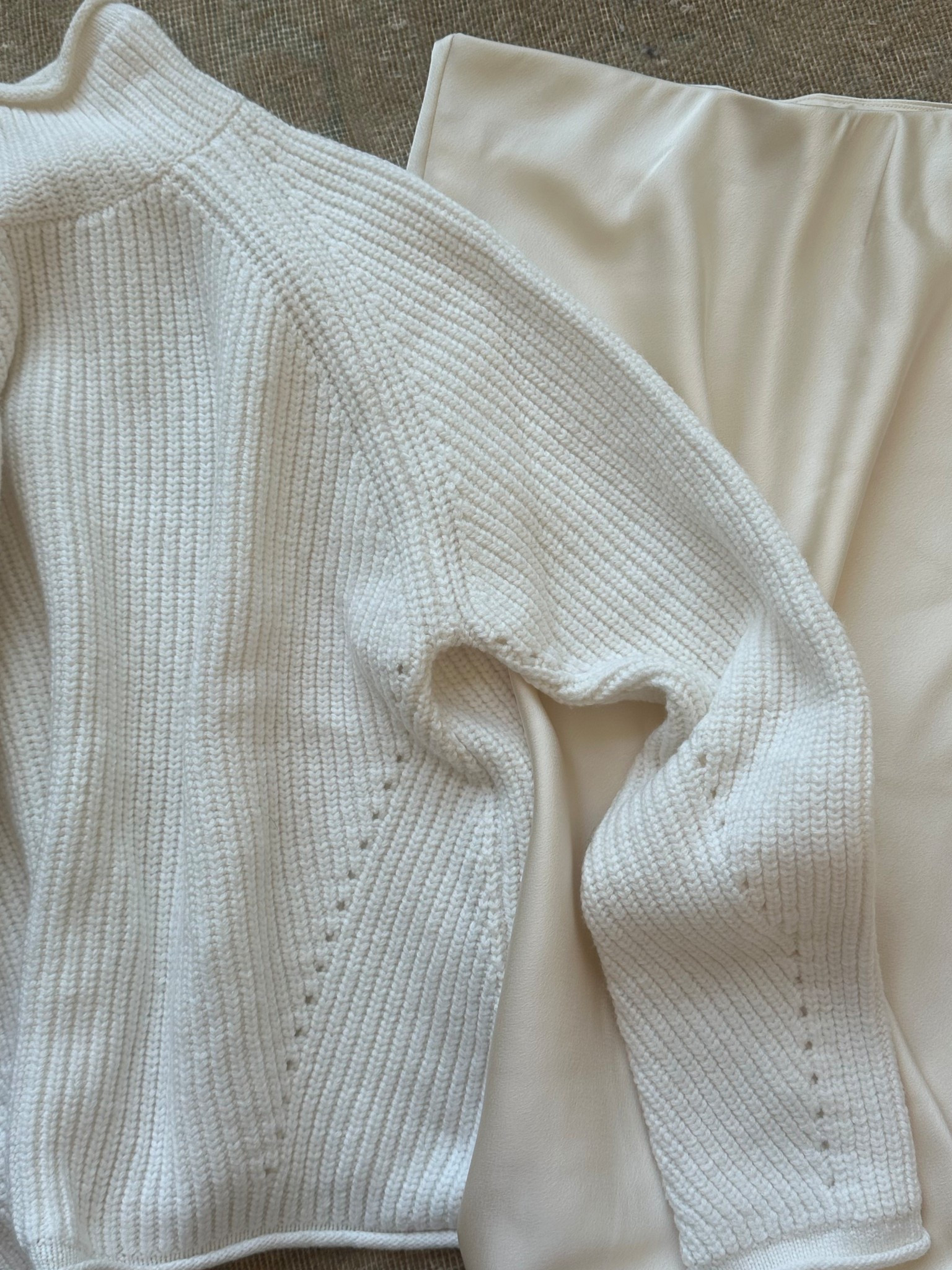 Monochromatic fall/winter staples. This sweater is soo soft and pairs beautifully with the skirt.

#LTKWorkwear #LTKStyleTip #LTKSeasonal