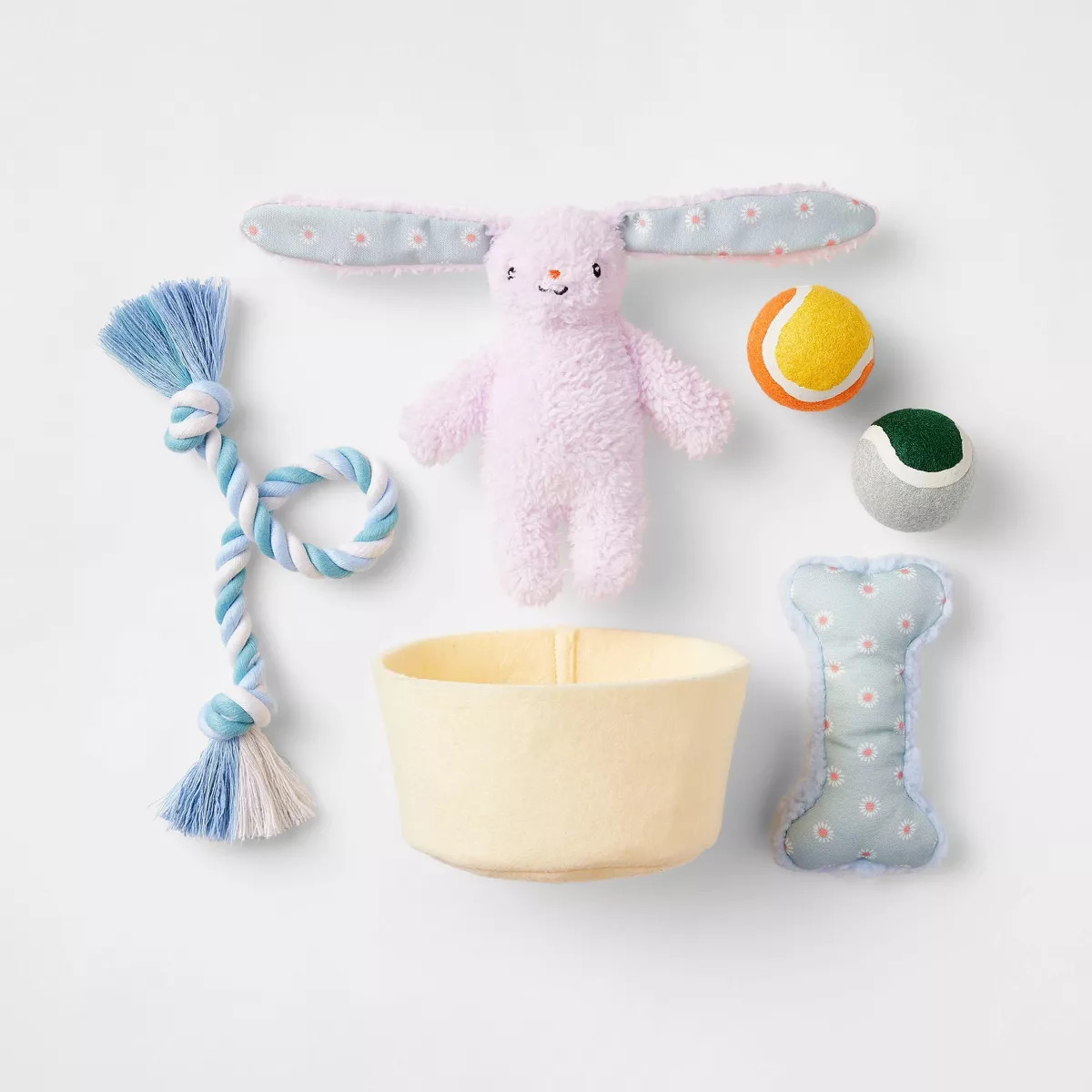 Spring Basket Dog Plush Ball Toy Set - S - 5pk - Boots & Barkley™ | Target