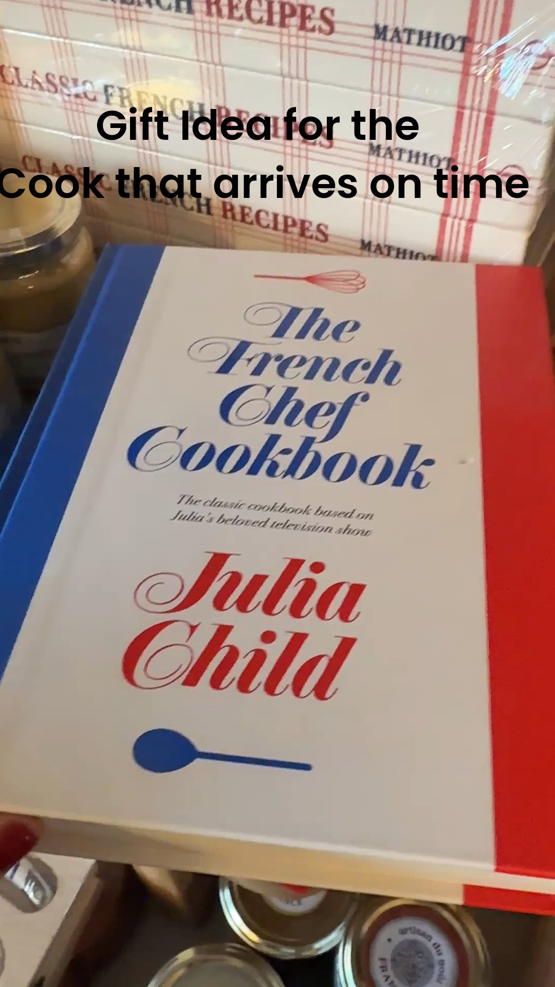 The French Chef cookbook 
By Julia Child 

Great gift that comes in time for gift giving. Perfect for the cool in your life 

#LTKHome #LTKGiftGuide #LTKfoodie