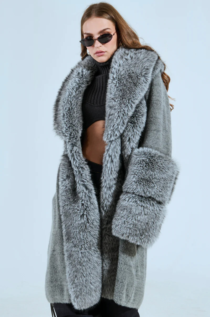 RICH FLEX LONG CARDIGAN | AKIRA