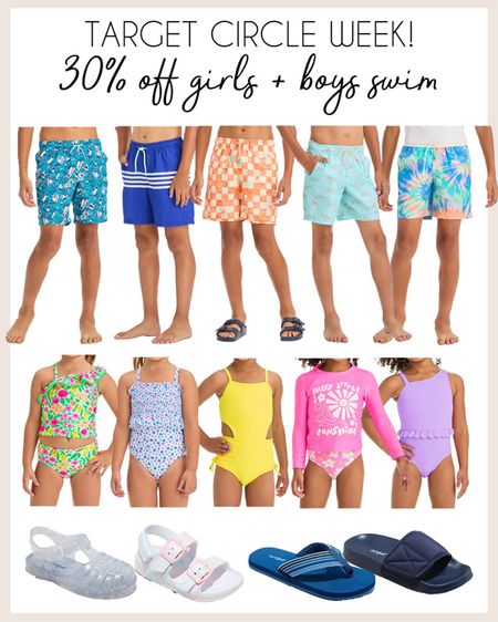 Target Circle Week deal - 30% off girls and boys swim! 

#targetdeals

Target deals. Target girls swim. Target boys swim. Little girls swimsuits. Little boys swimsuits  

#LTKswim #LTKsalealert #LTKkids