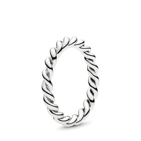 Intertwined Twist Stackable Ring | Pandora (US)