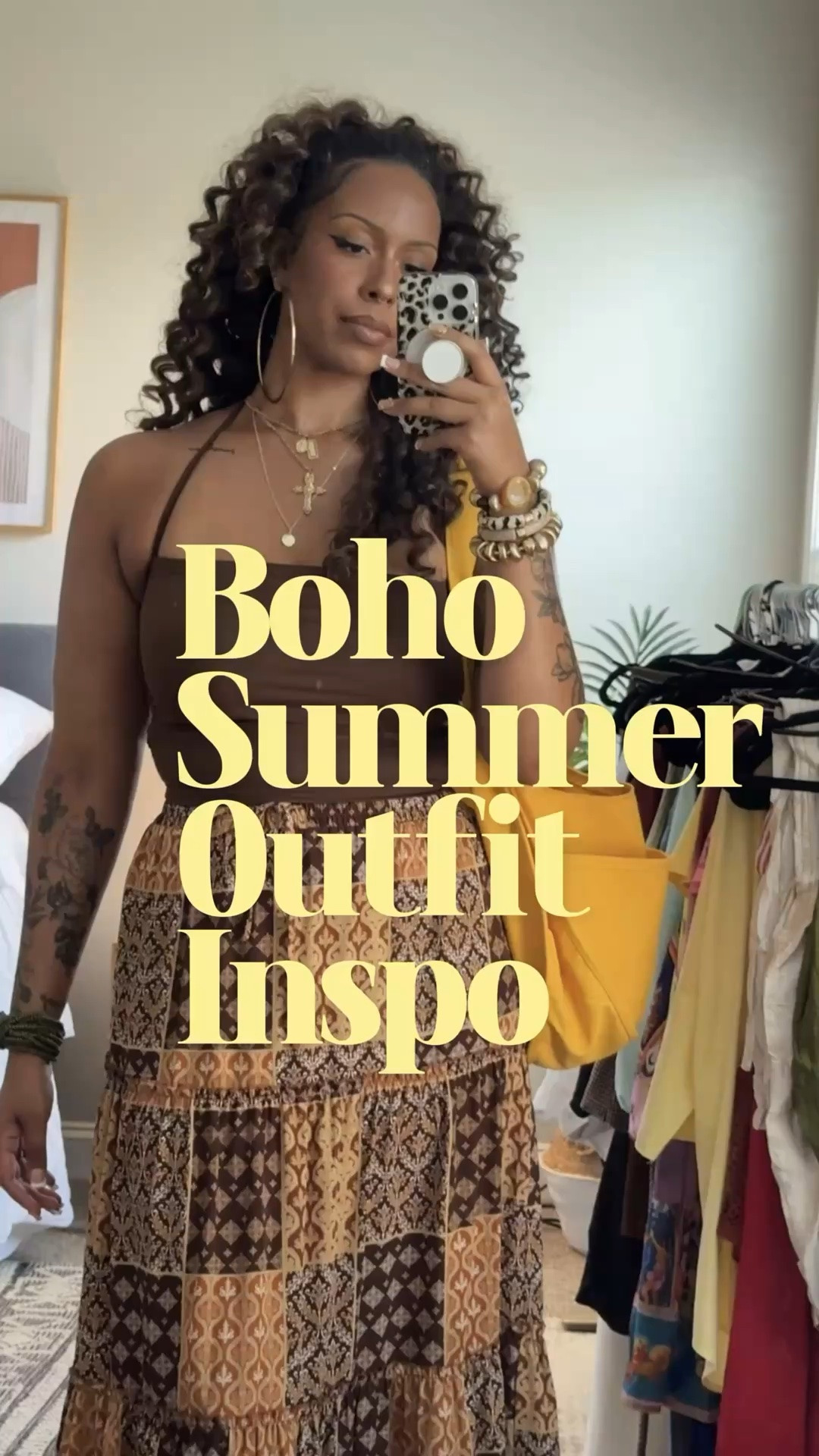 Boho Summer Outfit Inspo 🤎✨

Even though skirt stops at my ankles I still like it. Not everything has to be floor length for it to work for me.

#LTKootd #LTKTall #LTKMidsize