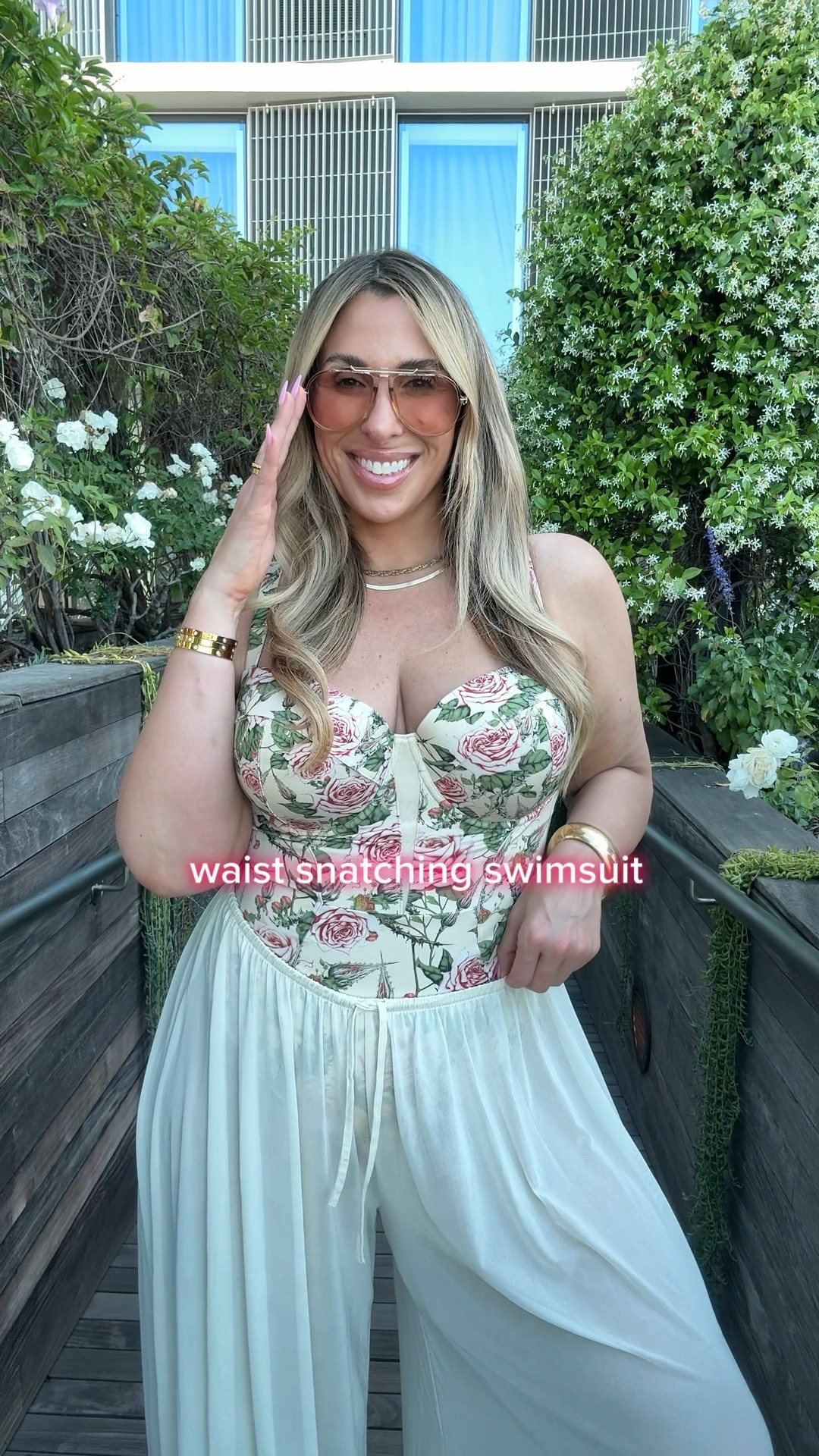 The most incredible shaping & waist cinch swimsuit with a corset in the back that really pulls in your waist. These are my favorite swimsuits ever & Worth the price.

I wear a size L in the reg/long torso cup DD. 

pants size down wearing L (drawstring waist) 

#LTKMidsize #LTKSwim #ta3

#LTKMidsize #LTKSwim

#LTKootd #LTKSwim #LTKMidsize