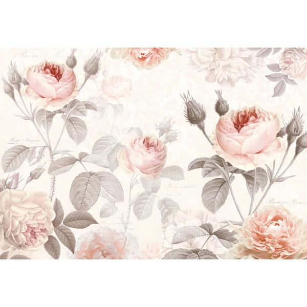 Rheba Floral Wallpaper | Wayfair North America