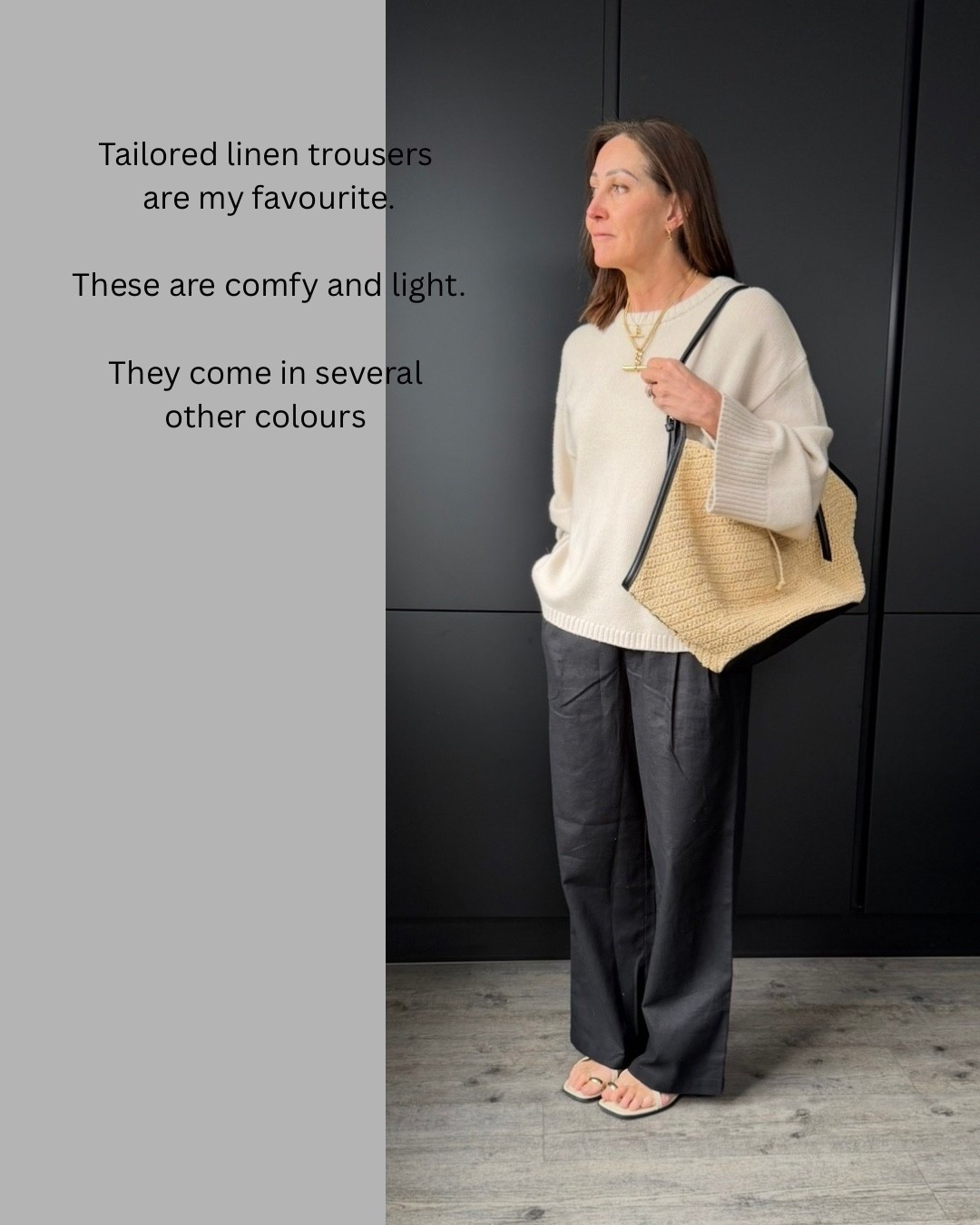 Tailored linen is my weakness. These trousers come in several cookies and are cool, soft and comfy.
I wear a small x

#LTKspring #LTKuk #LTKstyletip