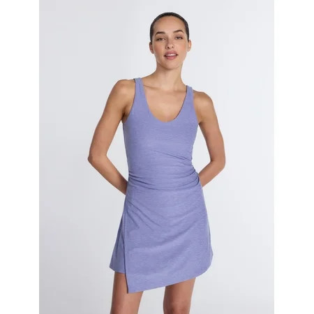 Athletic Works Women's and Women's Plus ButterCore Wrap Dress, Sizes XS-4X | Walmart (US)
