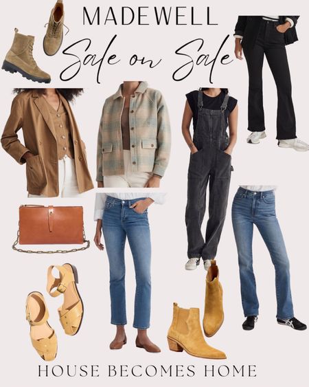 Get an extra 50% off select sale prices at Madewell with code:  SALEONSALE really good deals!!!! 

#LTKsalealert #LTKover40 #LTKxMadewell