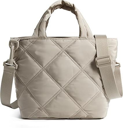 BAGSMART Crossbody Bags for Women, Lightweight Purses for Women, Quilted Puffer Tote Handbags for... | Amazon (US)