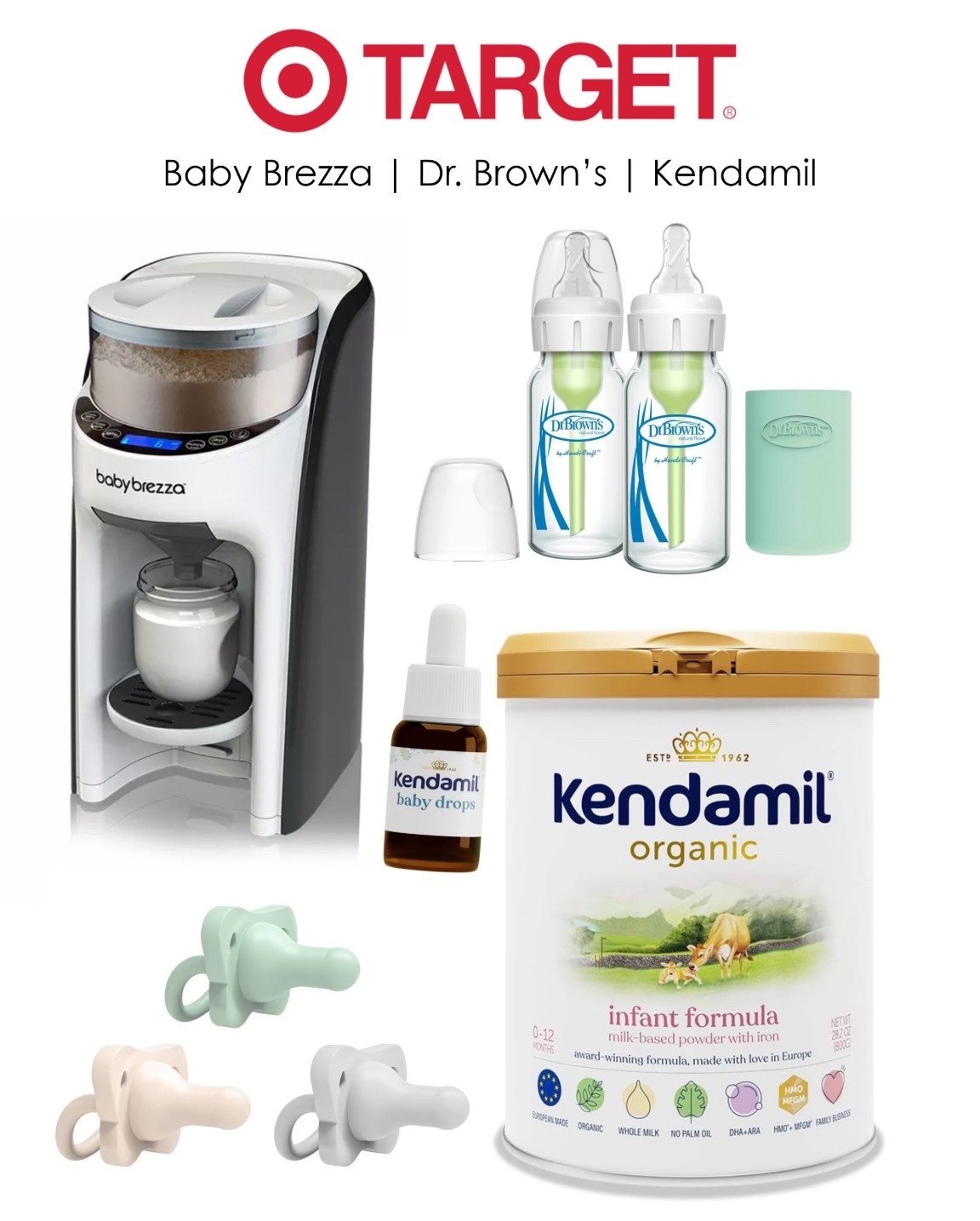Planning ahead for feeding has given me so much peace of mind 🤍

As a first-time mom, I’m planning to breastfeed and supplement when the time feels right — because combo feeding is normal, common, and nothing to feel guilty about. I love knowing I can get everything I need in one place at @Target, from the @BabyBrezza Formula Pro Advanced to @kendamil.usa organic formula and @drbrowns anti-colic bottles + HappyPaci.
Having thoughtful tools ready makes feeding feel less overwhelming and a lot more empowering — even before baby is here.

#BabyBrezza #MyDrBrownsBaby #KendamilPartner #ad 

#LTKmomlife #LTKBaby