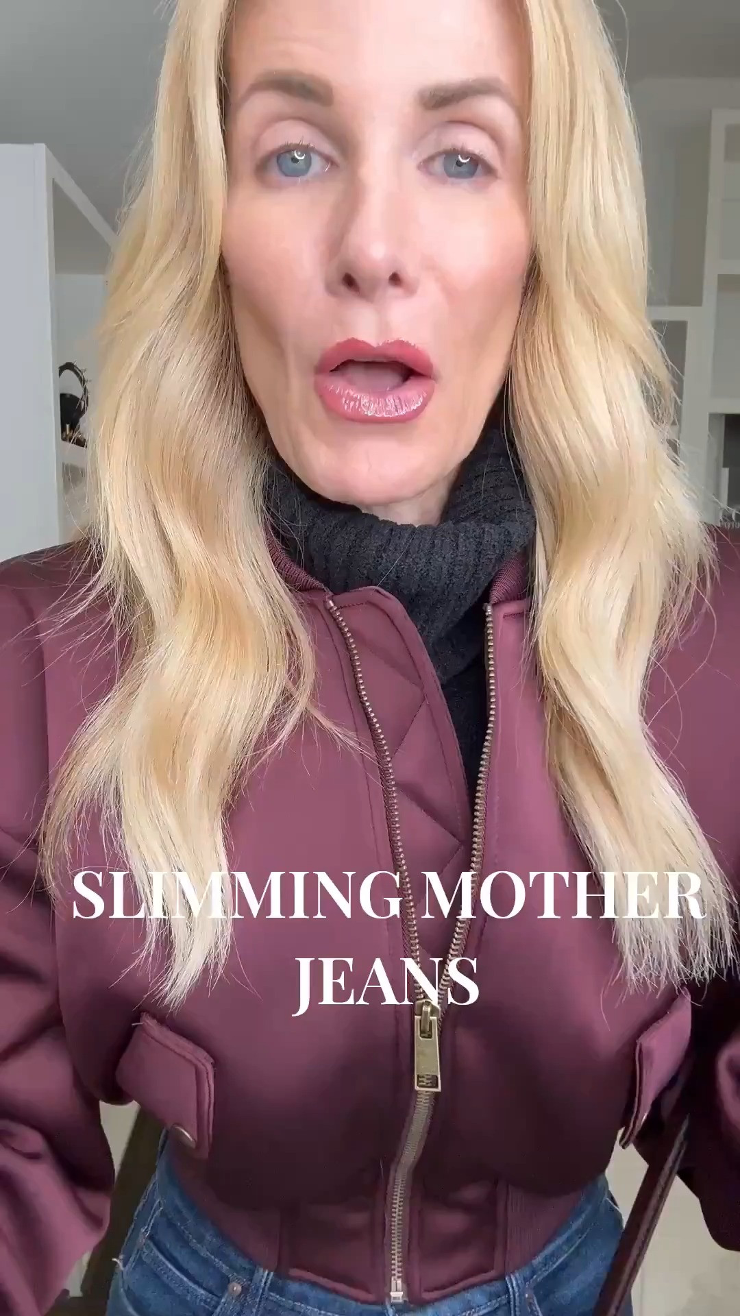 ✨ Just found the most flattering new mother jeans and I am obsessed! High-waisted with a full-length baby flare, these beauties make your legs look miles long and hug your curves in all the right places Loving this rich dark wash too. True to size—I’m wearing a 24. Perfect mix of chic, comfy, and totally wearable! 

 

#LTKootd #LTKHoliday #LTKootd #LTKOver40