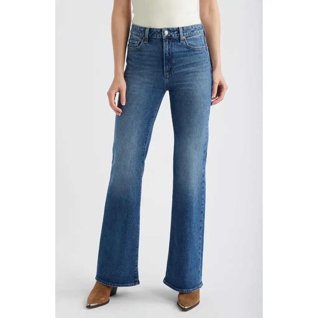 PAIGE Sofia Flare Jeans in Dance Door at Nordstrom, Size 32 | Nordstrom