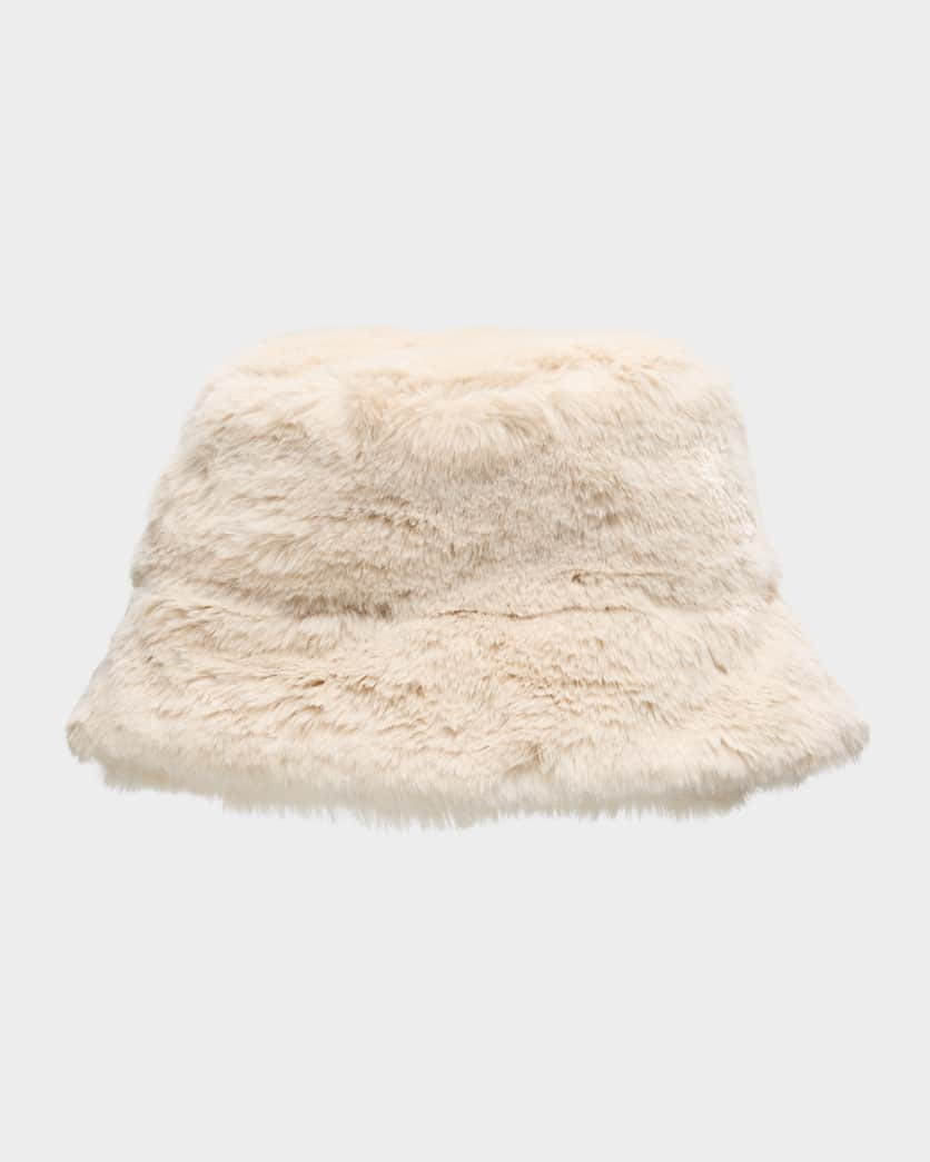Anya Faux Fur Bucket Hat | Neiman Marcus