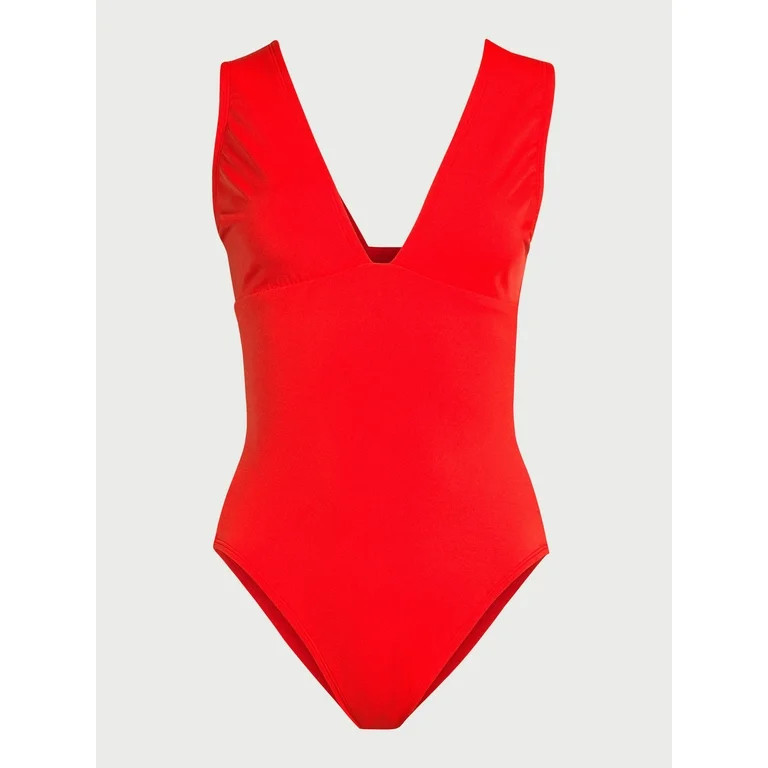 Sofia by Sofia Vergara Women's and Plus Carmen One Piece Swimsuit with Shaping Curvetex®, Sizes ... | Walmart (US)