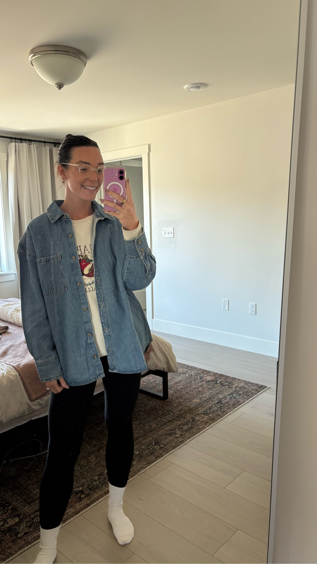 Old Navy Boyfriend Button Down Denim Tunic. The quality is so good. It’s a bit thicker but not rigid! 

#LTKjeans #LTKstyletip #LTKcanada