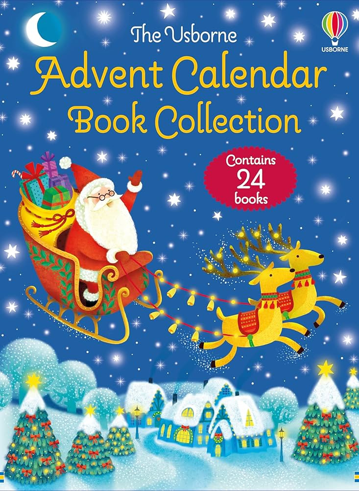 Usborne Advent Calendar Book Collection: Festive Countdown with 24 Magical Tales of Princes, Prin... | Amazon (US)