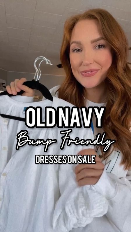 Old Navy Bump Friendly dresses on sale! 

#LTKunder50 #LTKstyletip #LTKsalealert