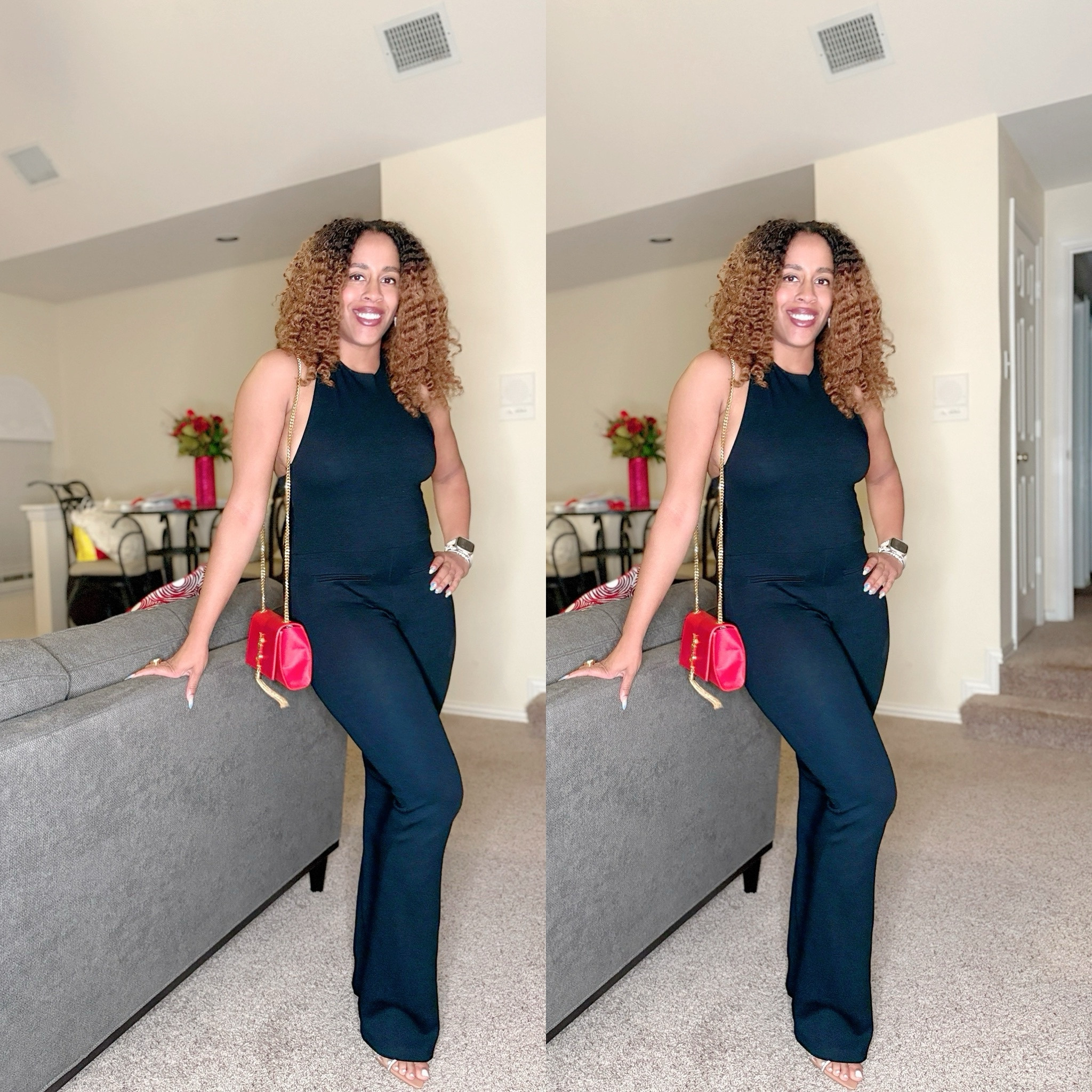 Everyone’s familiar with the LBD, but have you ever considered an LBJ? Lol I love a good, flattering Little Black Jumpsuit.. a good one stands out on its own, requiring minimal accessories. Add a pop color for your bag.

#LTKStyleTip #LTKSaleAlert #LTKFindsUnder100