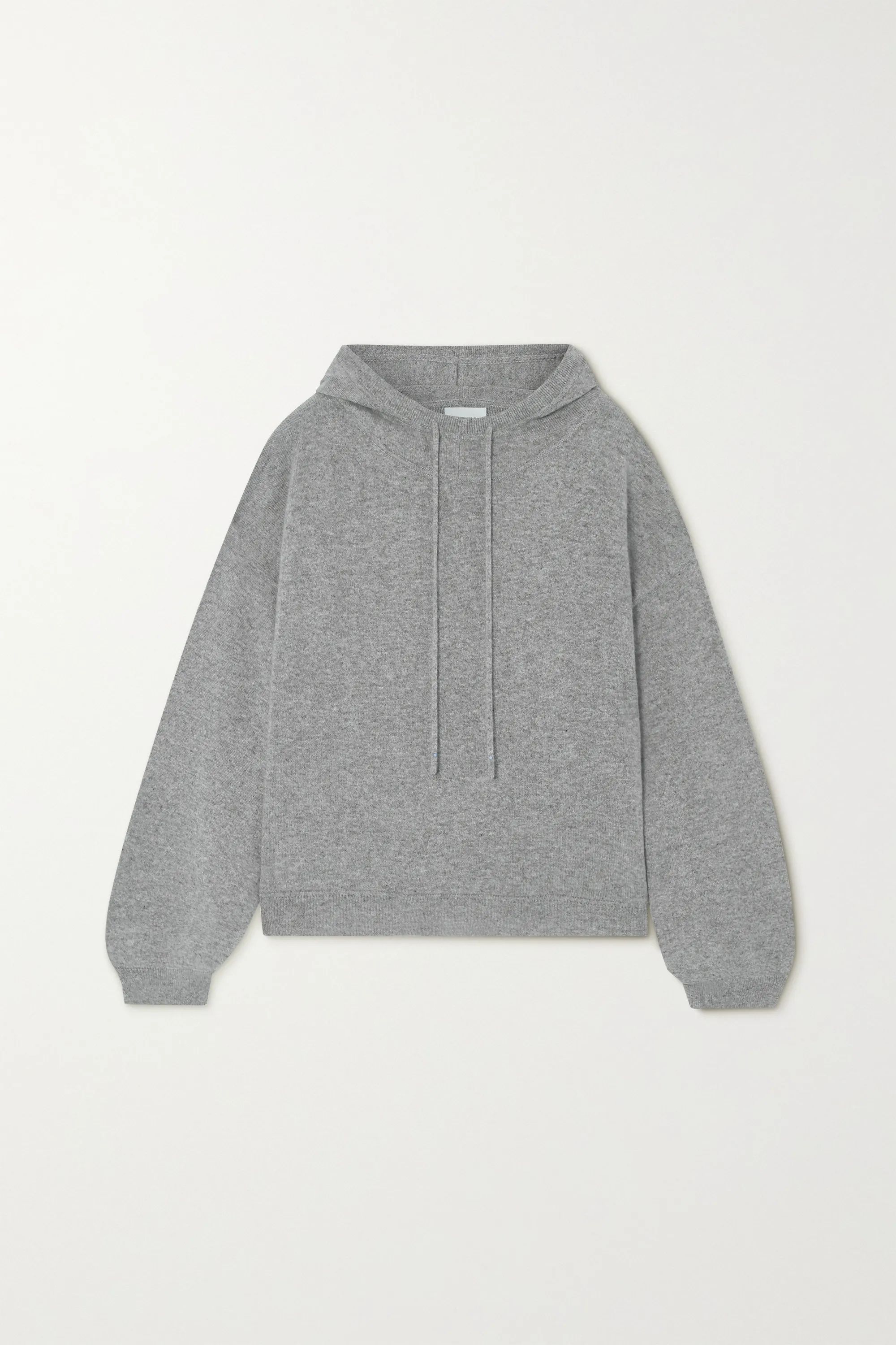 Gray Linosa mélange cashmere hoodie  | LOULOU STUDIO | NET-A-PORTER | NET-A-PORTER (US)