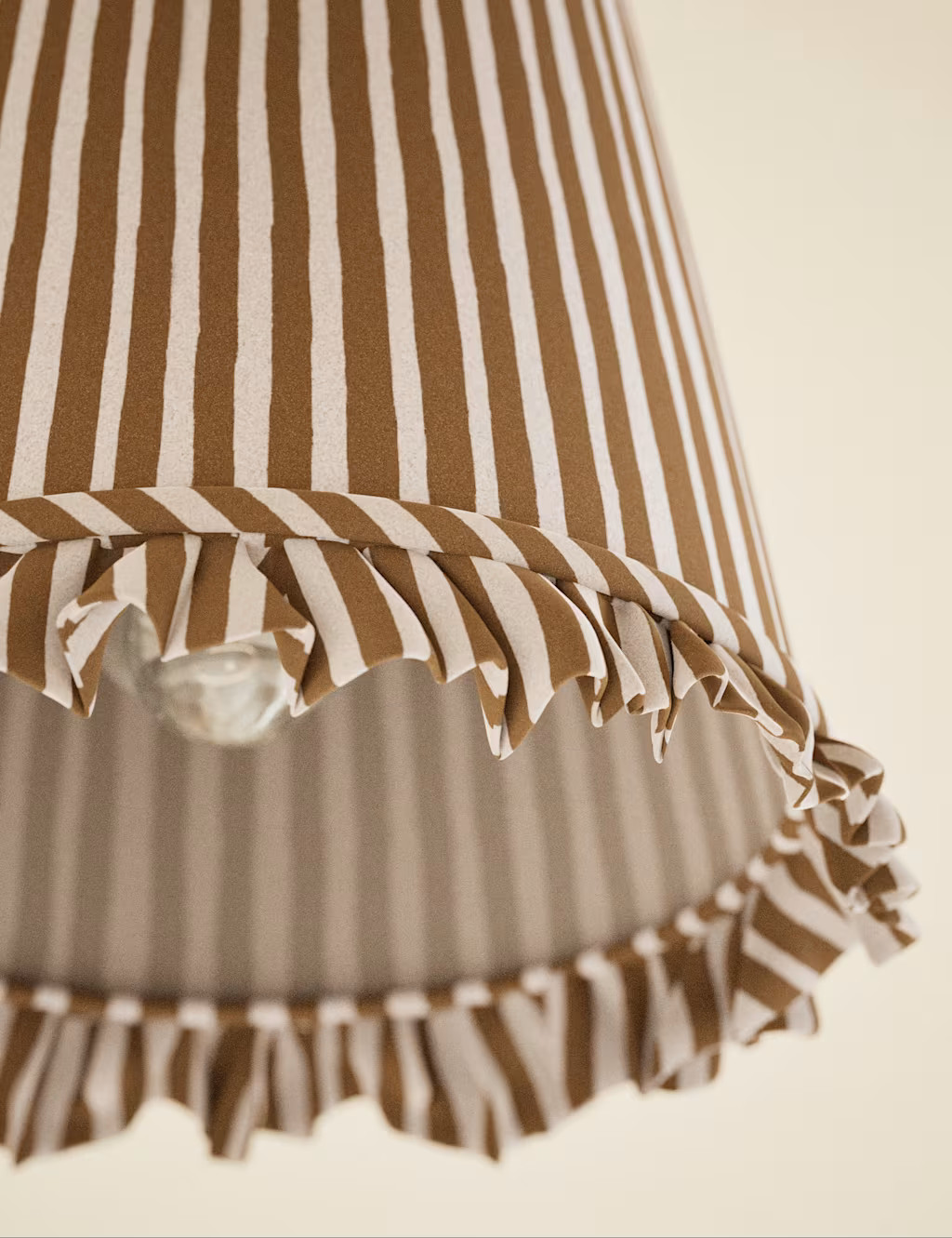 Watercolour Stripe Ruffle Edge Lamp Shade | Marks & Spencer (UK)
