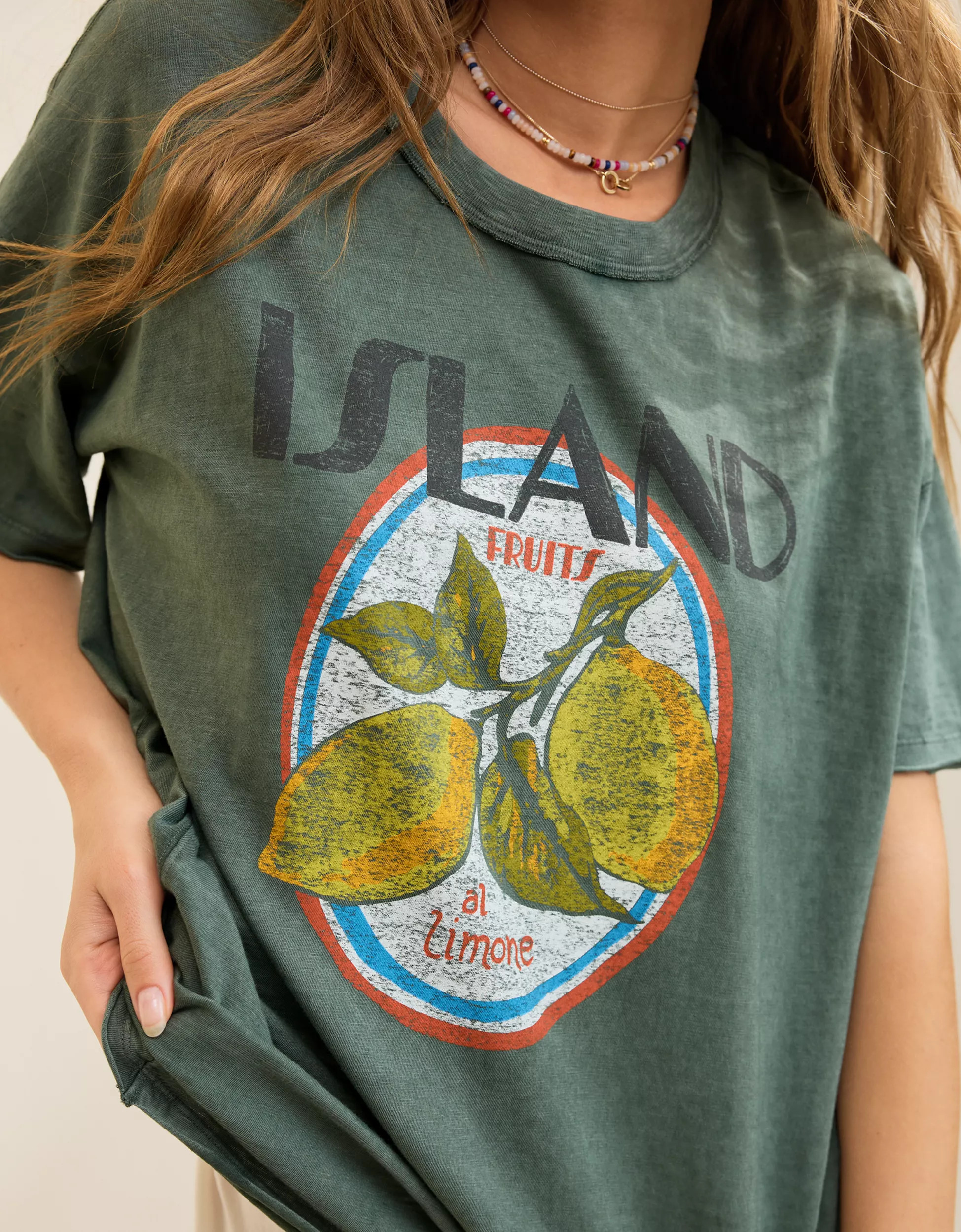 Aerie Oversized Crew Boyfriend T-Shirt | Aerie