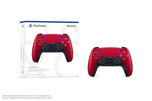 PlayStation DualSense Wireless Controller - Volcanic Red | Amazon (US)
