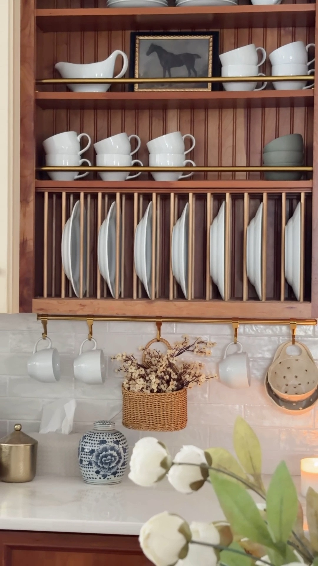 I guess plate racks are popular again.

10 years ago when we moved into this house I never would have expected so many questions about my plate rack and/or a link for it.

My plate rack is built into my cabinets and was here when we moved in. But I did find a few that you can buy. 

(It was a harder task than I expected it would be)

#LTKHome #LTKSaleAlert