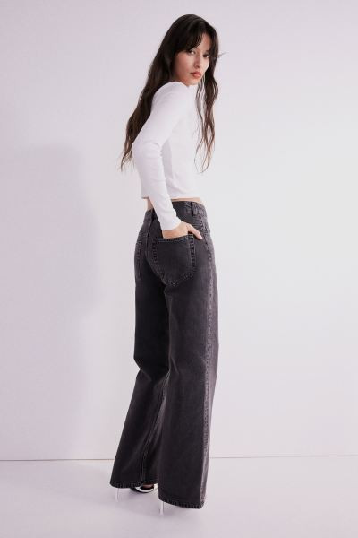 Wide High Jeans | H&M (UK, MY, IN, SG, PH, TW, HK)