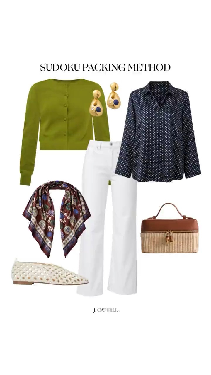 The packing method that actually works ✈️✨

If you’ve ever overpacked and still felt like you had nothing to wear… this is for you. The *sudoku packing method* is all about a simple 3x3 grid—3 tops, 3 bottoms, 3 layers—where every piece works with every other piece. The result? Effortless outfits every time (and way less in your suitcase).

It’s not just packing lighter—it’s packing smarter. Save this for your next trip and tap to shop the pieces I’d build my grid with. 🤍#PackingTips #CapsuleWardrobe #TravelStyle #OutfitPlanning #LTKFinds
 

 

#LTKTravel #LTKootd #LTKOver40 #LTKTravel