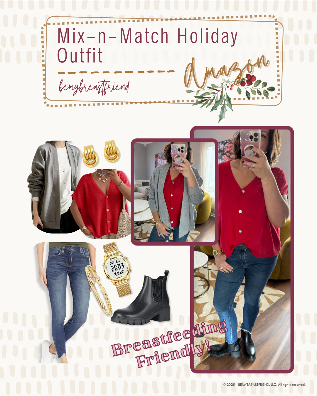 Amazon | Mix-n-Match Holiday Outfit 

 #LTKHoliday #LTKgrwm #LTKBaby