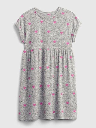 Kids Softspun Print Dress | Gap (US)